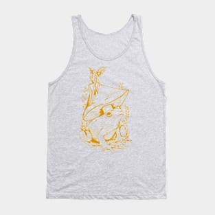 Fairy on a Mushroom Frog Fairycore Tank Top